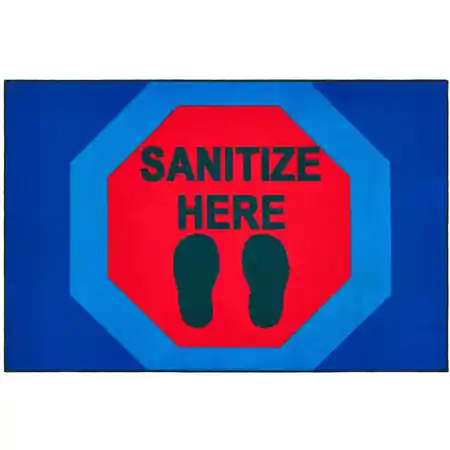 Healthy Habits Collection™ Stop & Sanitize Here Mats