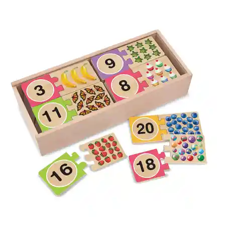 Melissa & Doug® Self-Correcting Number Puzzles